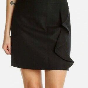 NWT J.Crew Mercantile Wool Blend Ruffled Skirt - Size 2